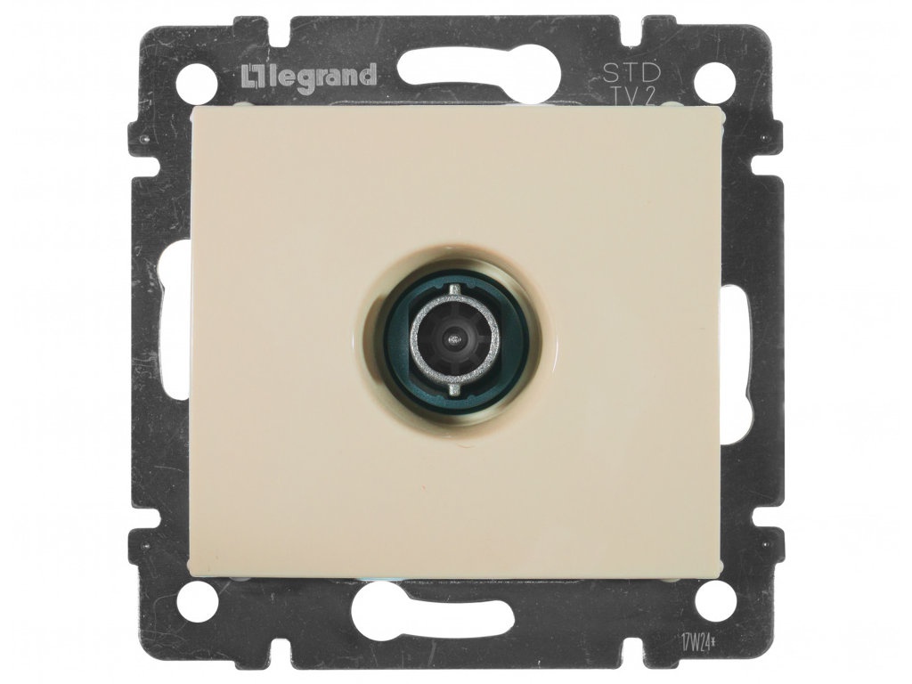 

Розетка Legrand Valena TV оконечная 10дБ Cream 774330, Valena 774330