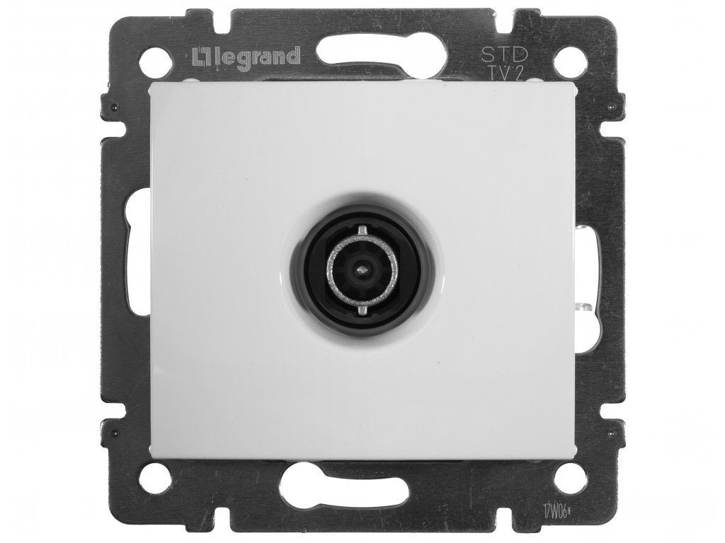 

Розетка Legrand Valena TV оконечная 10дБ White 774430, Valena 774430
