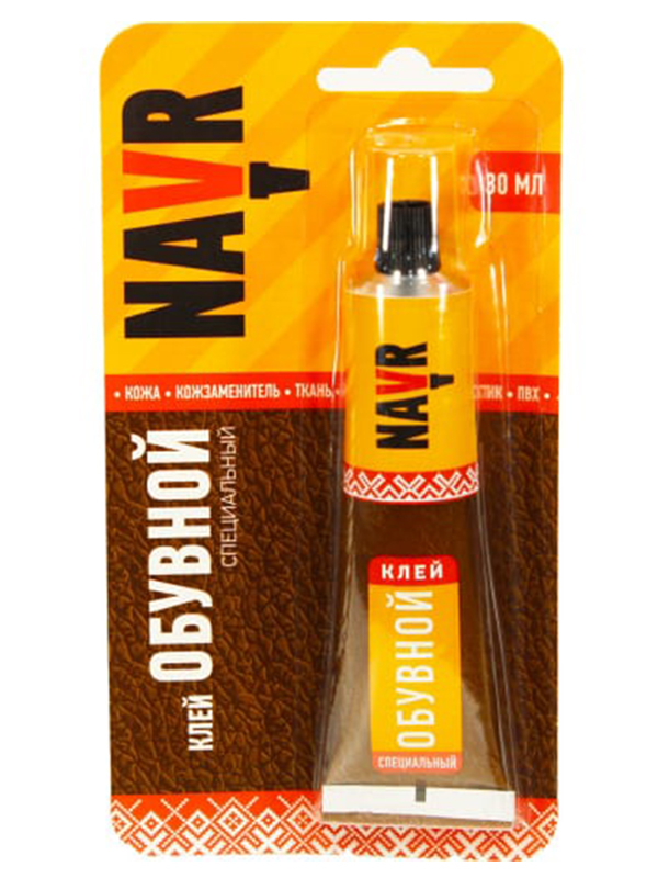 

Клей специальный обувной Navr 30ml NVO30, NVO30