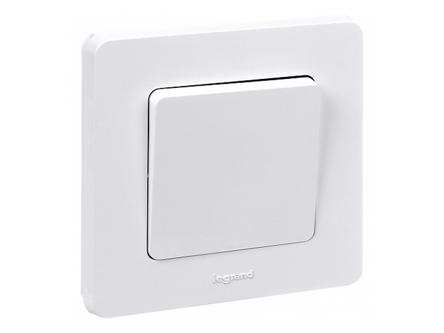

Переключатель Legrand Inspiria одноклавишный 10AX 250В White 673650, Inspiria 673650