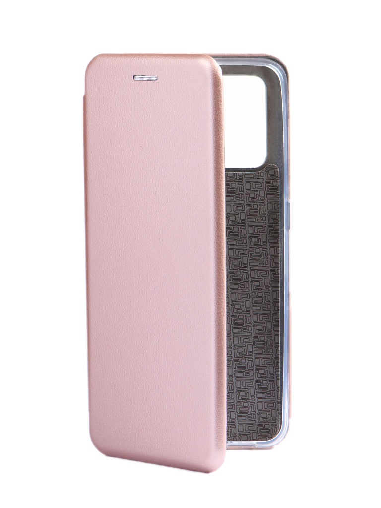 Чехол Innovation для Oppo A74 Book Pink-Gold 35370 цена и фото