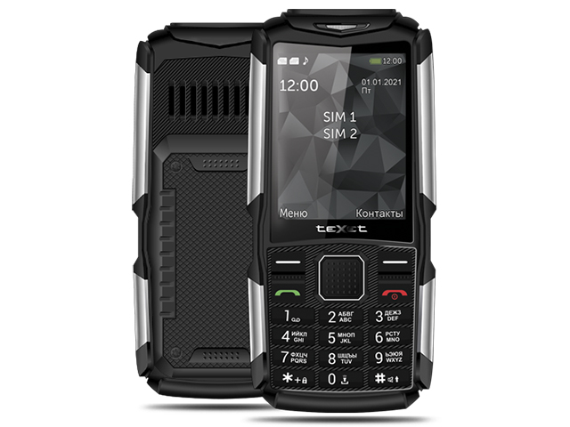 Сотовый телефон teXet TM-D314 Black сотовый телефон texet tm d429