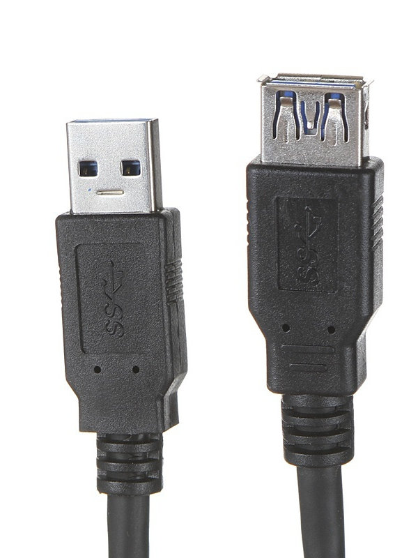 

Аксессуар Mirex USB 3.0 AM-AF 1.8m 13700-AMAF18U3, 13700-AMAF18U3