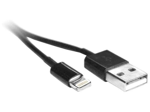 

Аксессуар Mirex USB 2.0 AM - Lightning M 0.2m 13700-AM8PM02B, 13700-AM8PM02B