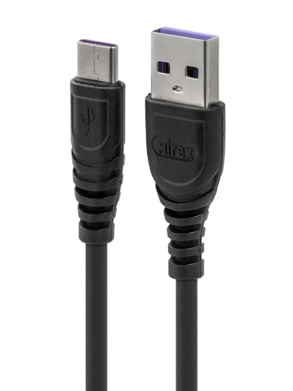 

Аксессуар Mirex USB 2.0 AM - USB Type-C 1.2m 13700-007T3BK, 13700-007T3BK