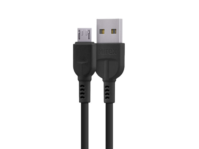 

Аксессуар Mirex USB 2.0 AM - USB Micro BM 1m 13700-008M2BK, 13700-008M2BK