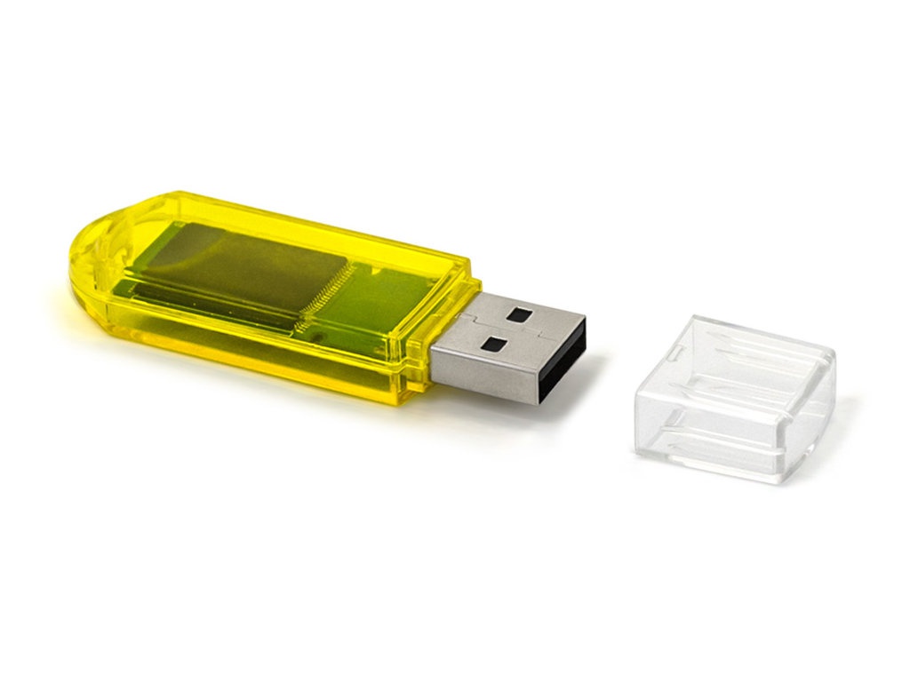 

USB Flash Drive 8Gb - Mirex Elf Yellow 13600-FMUYEL08, Elf
