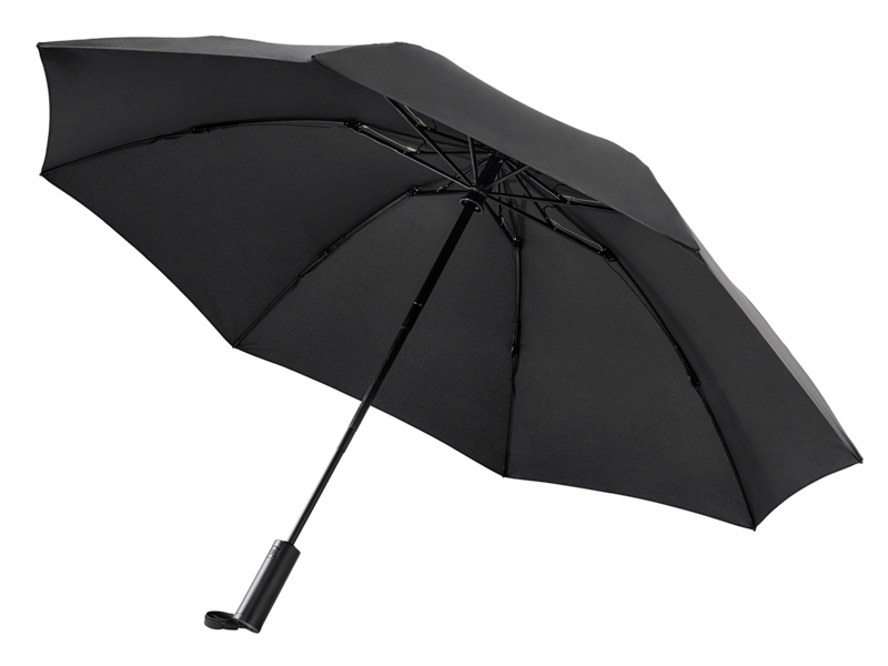 Зонт Xiaomi Ninetygo Folding Reverse Umbrella with LED Light Black чемодан ninetygo danube max luggage 26 light blue
