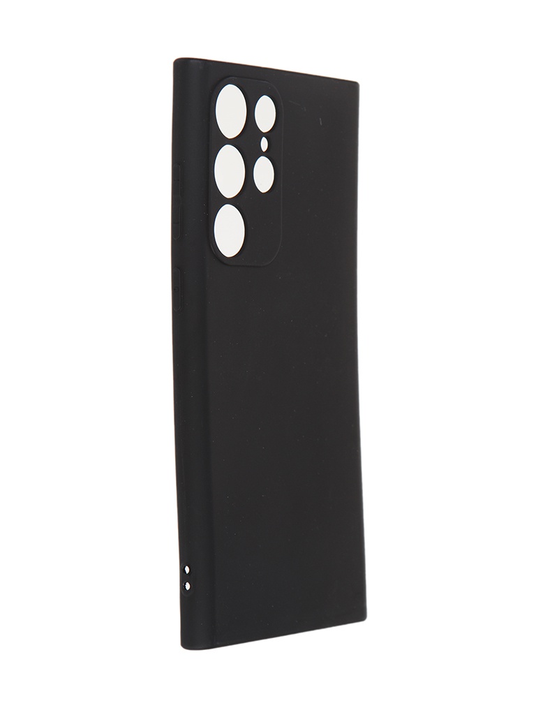 

Чехол Krutoff для Samsung Galaxy S22 Ultra Soft Black 243276, Samsung Galaxy S22 Ultra