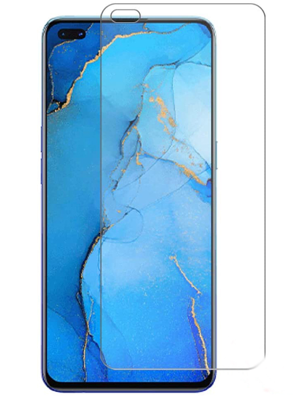 

Гибридное защитное стекло Krutoff для Oppo Reno 4 Lite 228867, Oppo Reno 4 Lite