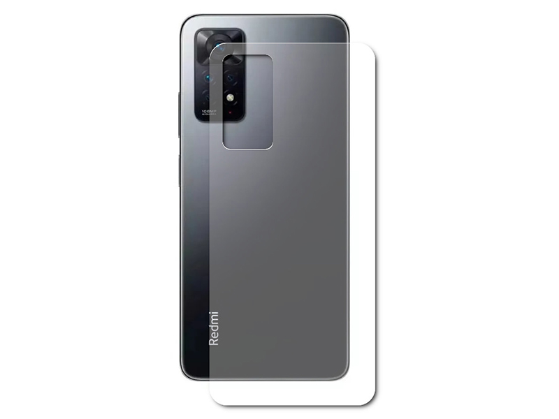 

Гибридное защитное стекло Krutoff для Xiaomi Redmi Note 11E Pro задняя сторона 217746, Xiaomi Redmi Note 11E Pro