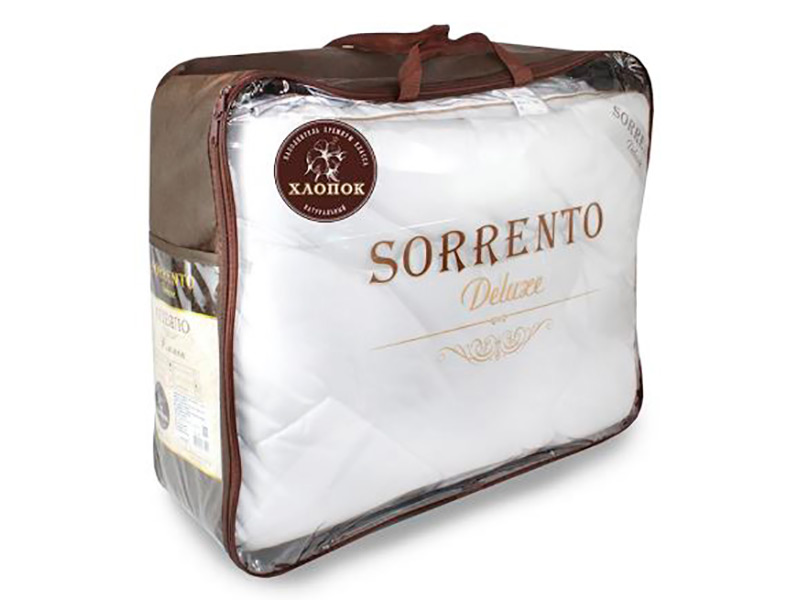 

Одеяло Sorrento Deluxe 200x215cm Хлопок Сатин 118773, 118773