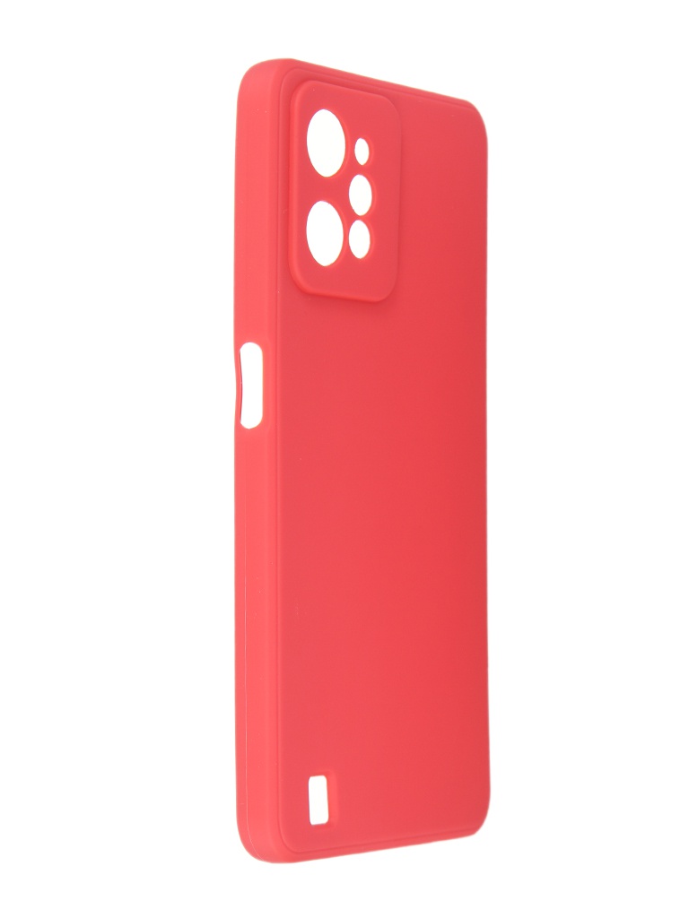 фото Чехол ibox для realme c31 crystal silicone red ут000031770