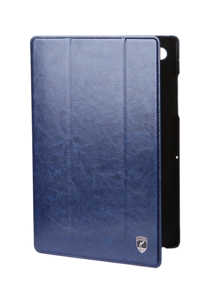 фото Чехол g-case для samsung galaxy tab a8 10.5 2021 sm-x200 / sm-x205 slim premium dark blue gg-1584-03