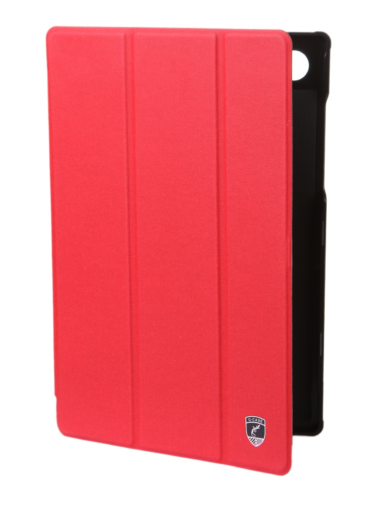 фото Чехол g-case для samsung galaxy tab a8 10.5 2021 sm-x200 / sm-x205 magnetic red gg-1583-04