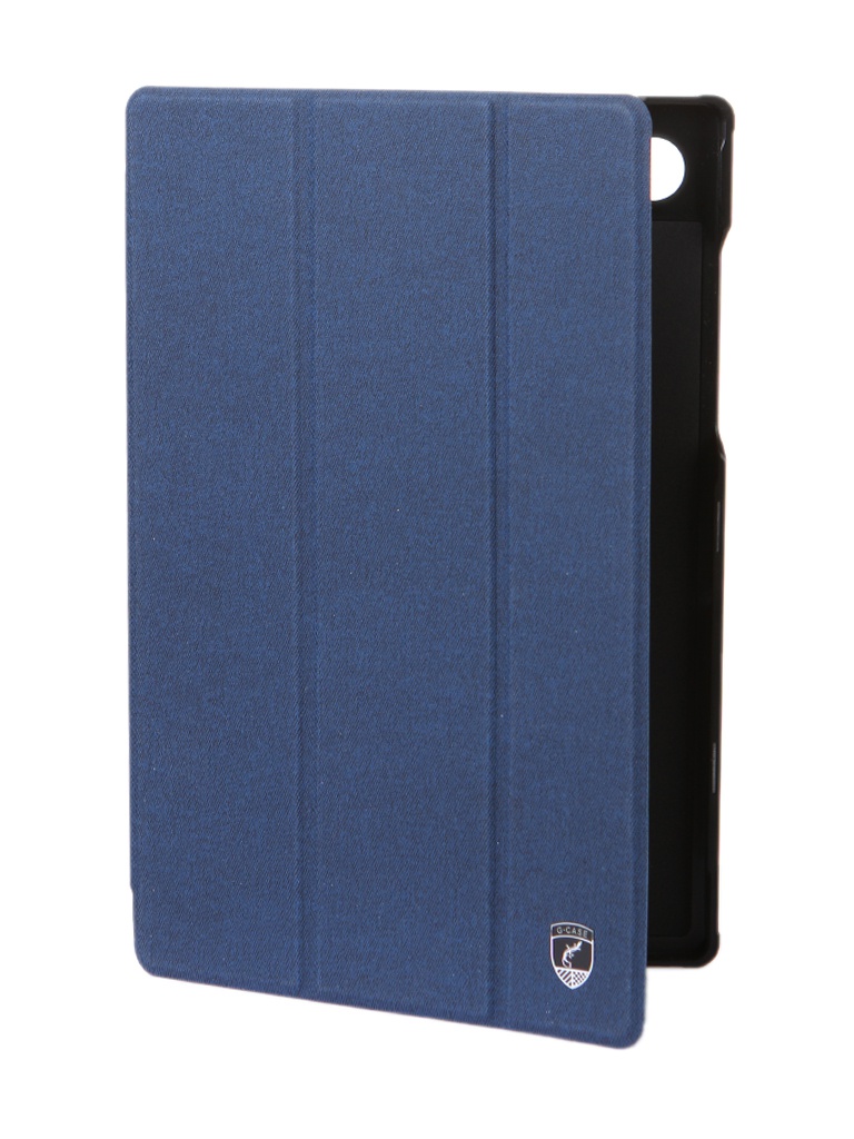 Чехол G-Case для Samsung Galaxy Tab A8 10.5 2021 SM-X200 / SM-X205 Magnetic Dark Blue GG-1583-02