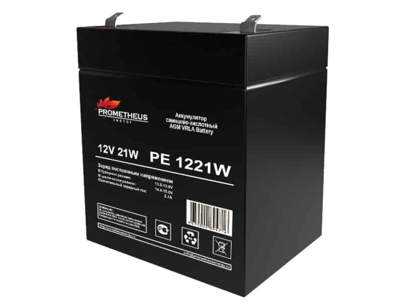 Аккумулятор для ИБП Prometheus Energy PE1221W 12V 5Ah