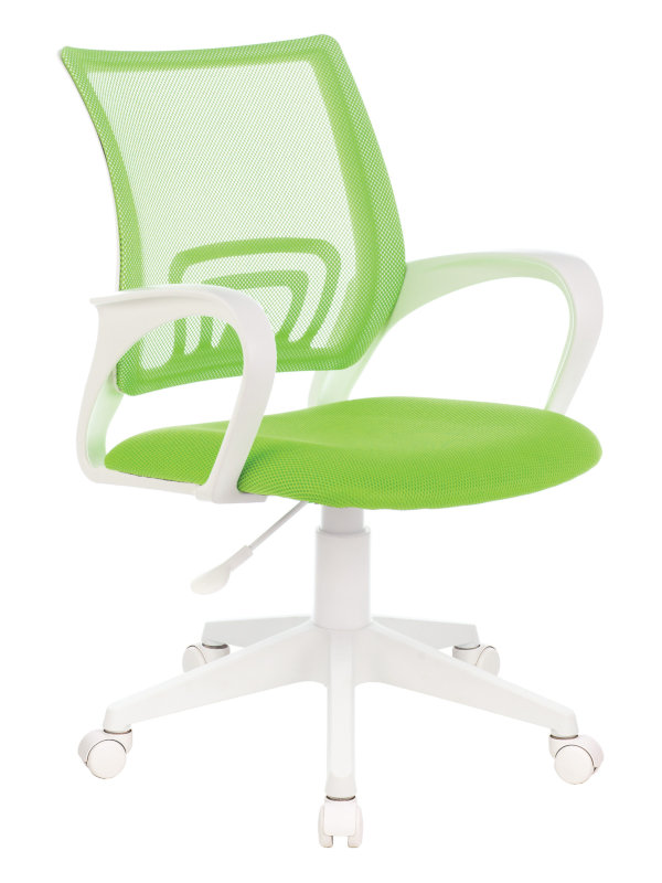 Компьютерное кресло Бюрократ CH-W695NLT Light Green-White CH-W695NLT/SD/TW-18