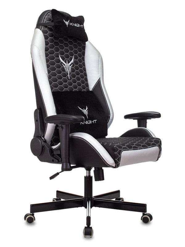 

Компьютерное кресло Бюрократ Knight Neon эко.кожа Black-Silver, Knight Neon
