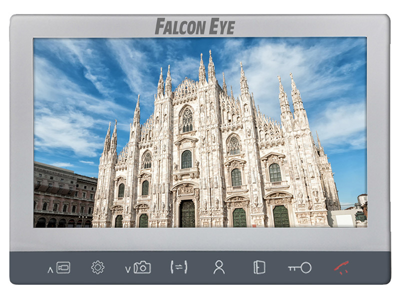 Видеодомофон Falcon Eye Milano Plus HD VZ White
