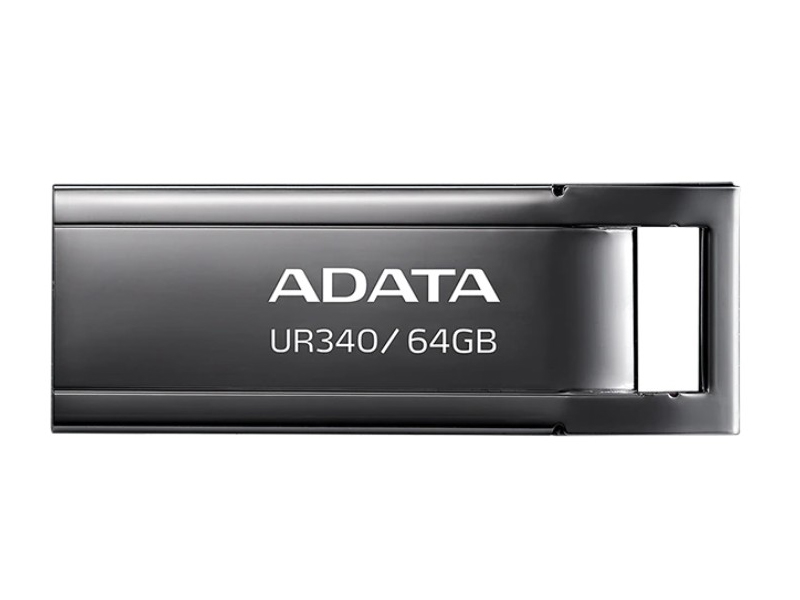 USB Flash Drive 64Gb - A-Data Royal UR340 AROY-UR340-64GBK usb flash drive 64gb a data acho uc300 64g rbk gn