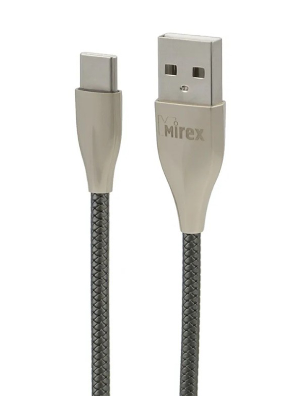 

Аксессуар Mirex BC-017t USB 2.0 AM - USB Type-C 1.2m 13700-BC017TRB, 13700-BC017TRB