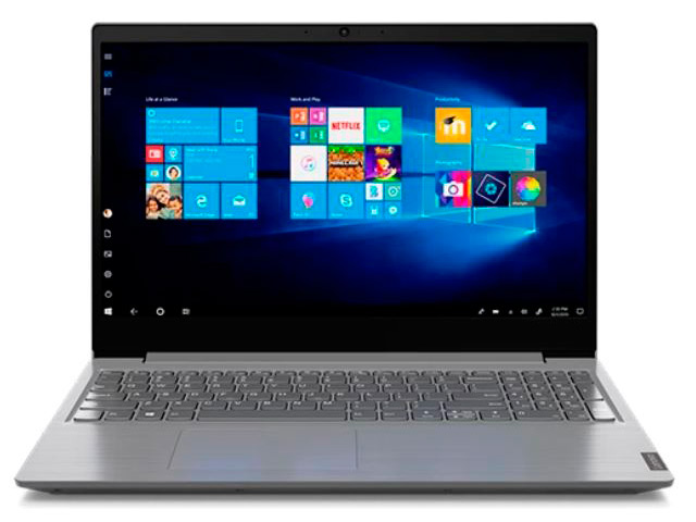 фото Ноутбук lenovo v15 82c3001sru (intel pentium n5030 1.1g/4096mb/256gb ssd/intel uhd graphics/wi-fi/bluetooth/cam/15.6/1366x768/windows 10 home 64-bit)