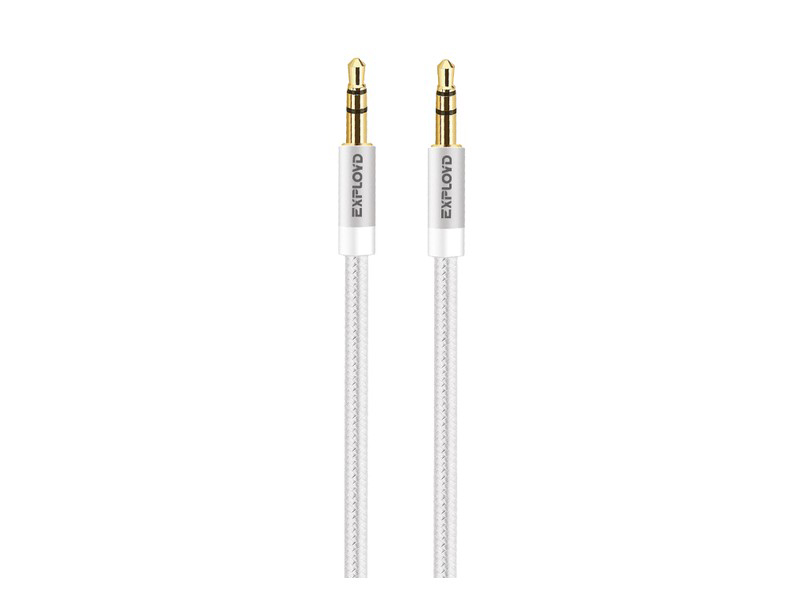 

Аксессуар Exployd Sonder AUX Jack 3.5mm - Jack 3.5mm 1m Silver EX-K-642, EX-K-642