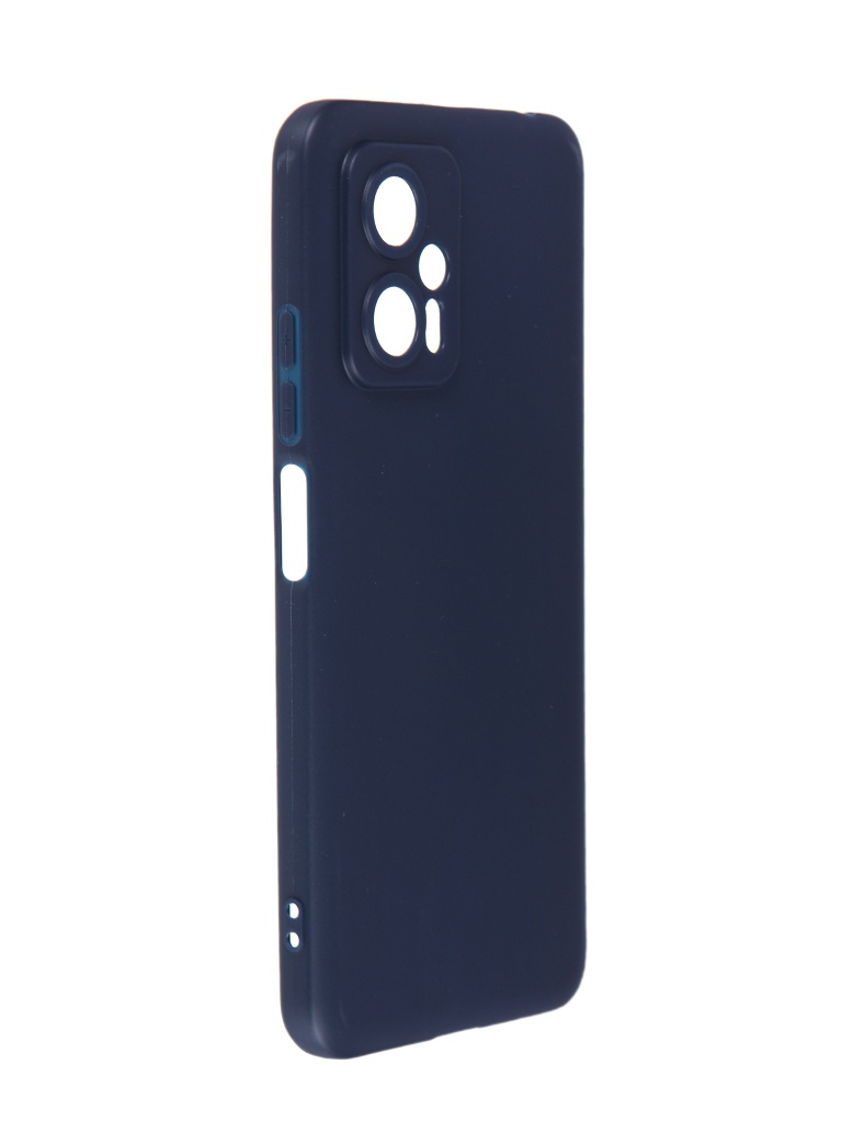 

Чехол DF для Poco X4 GT Silicone Blue poCase-06, Poco X4 GT