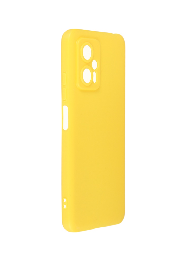 

Чехол DF для Poco X4 GT Silicone Yellow poCase-06, Poco X4 GT