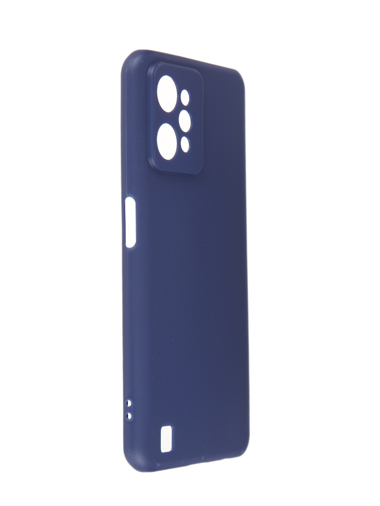 

Чехол DF для Realme C31 Silicone Blue rmCase-19, Realme C31