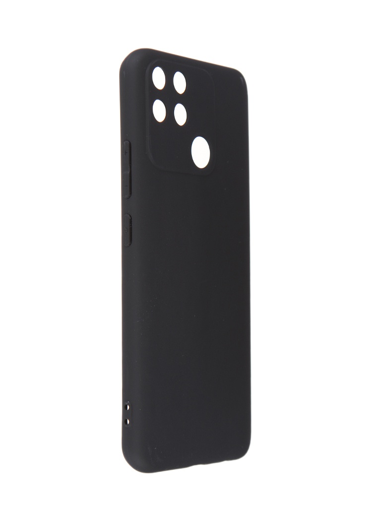 

Чехол DF для Realme Narzo 50A Silicone Black rmCase-20, Realme Narzo 50A