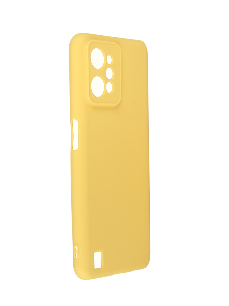 

Чехол DF для Realme C31 Silicone Yellow rmCase-19, Realme C31