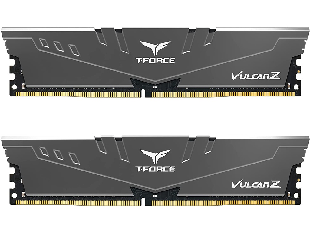 фото Модуль памяти team group t-force vulcan z ddr4 dimm 3200mhz pc4-25600 cl16 - 64gb (2x32gb) tlzgd464g3200hc16cdc01