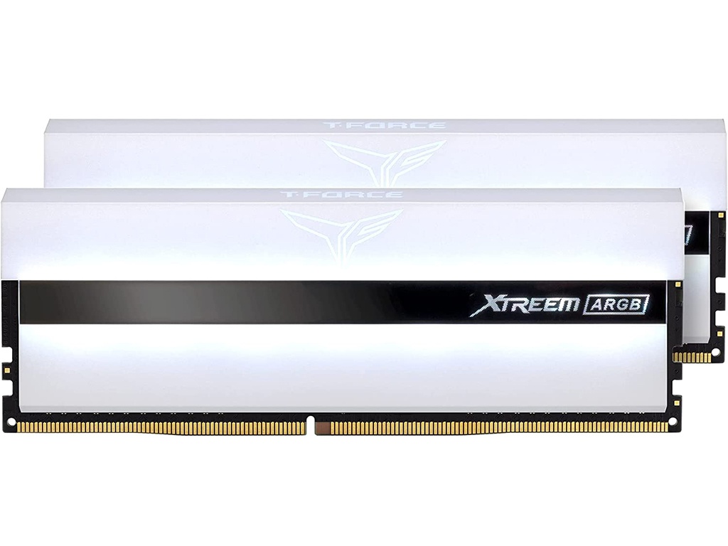 фото Модуль памяти team group t-force xtreem argb ddr4 dimm 3200mhz pc4-25600 cl16 - 32gb kit (2x16gb) tf13d432g3200hc16cdc01