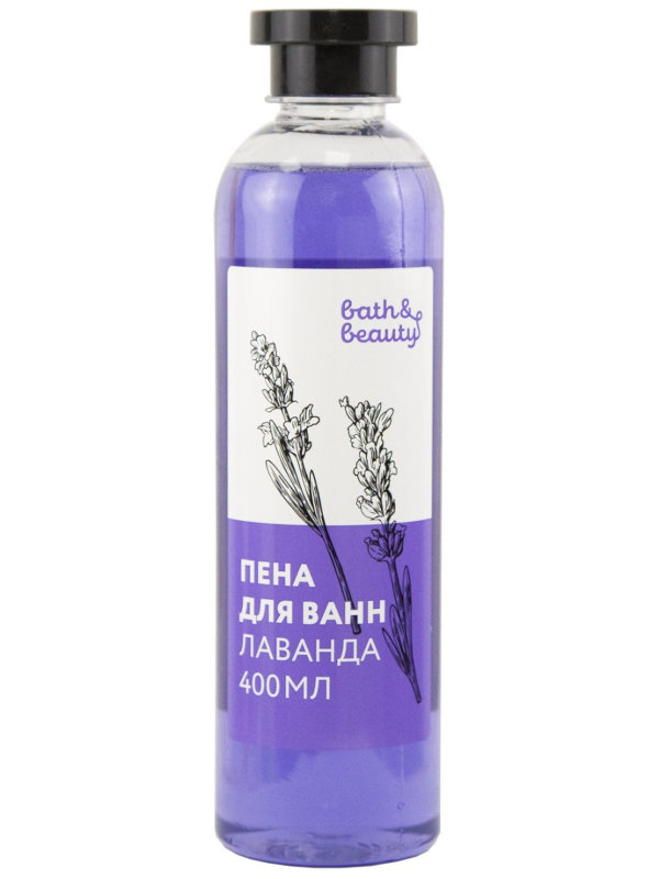 

Пена для ванны Bath & Beauty Лаванда 400ml 11-652, 11-652