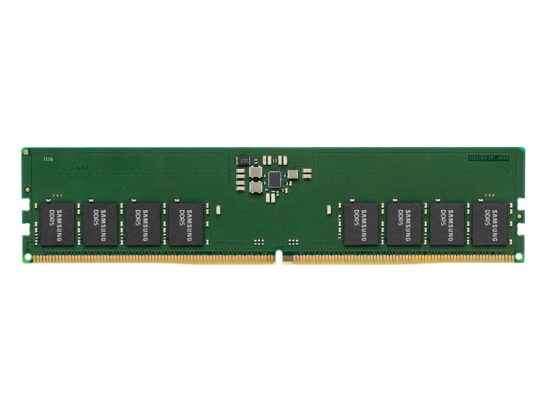 Модуль памяти Samsung DDR5 DIMM 4800MHz PC5-38400 CL40 - 32Gb M323R4GA3BB0-CQK память оперативная samsung ddr5 64gb 4800mhz samsung m321r8ga0bb0 cqk rtl pc5 38400 cl40 dimm ecc 288 pin 1 1в dual rank ret
