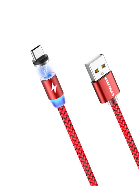 

Аксессуар More Choice Smart K61Sa USB - USB Type-C 1m Red 4627151194264, K61Sa