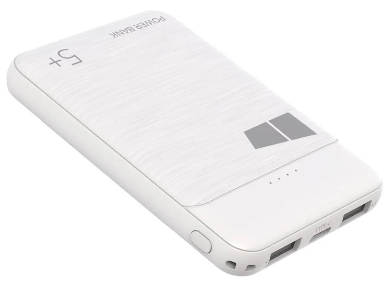 

Внешний аккумулятор More Choice Power Bank PB33-05 5000mAh White 4627151193687, PB33-05