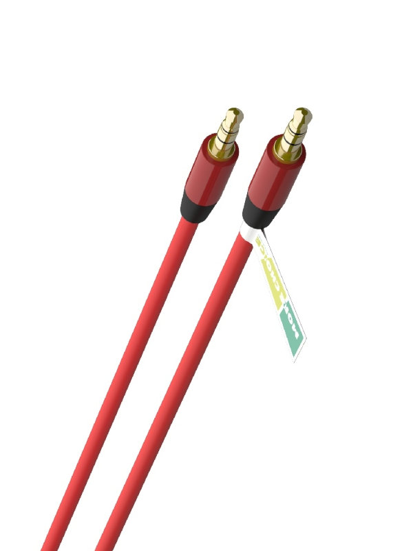 

Аксессуар More Choice UK13 AUX 3.5mm 1m Red 4627151195742, UK13