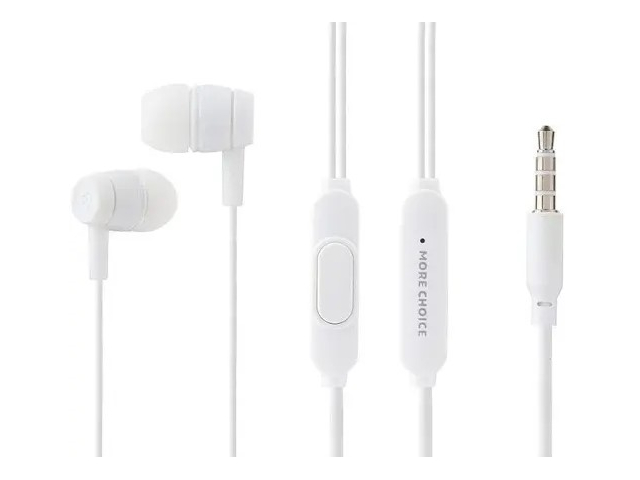 

Наушники More Choice G32 White 4627151191492, G32