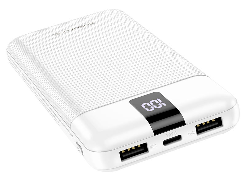 фото Внешний аккумулятор borofone power bank bj20 10000mah white 6974443382723