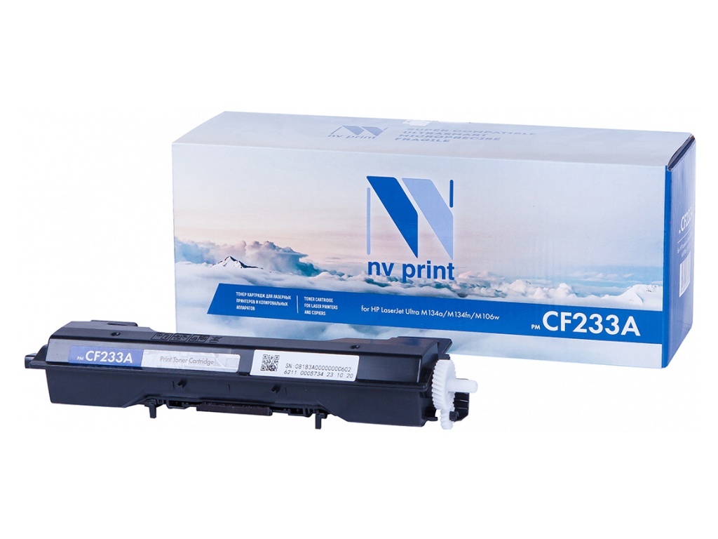 

Картридж NV Print NV-CF233A для HP LaserJet Ultra M134a/M134fn/M106w, NV-CF233A