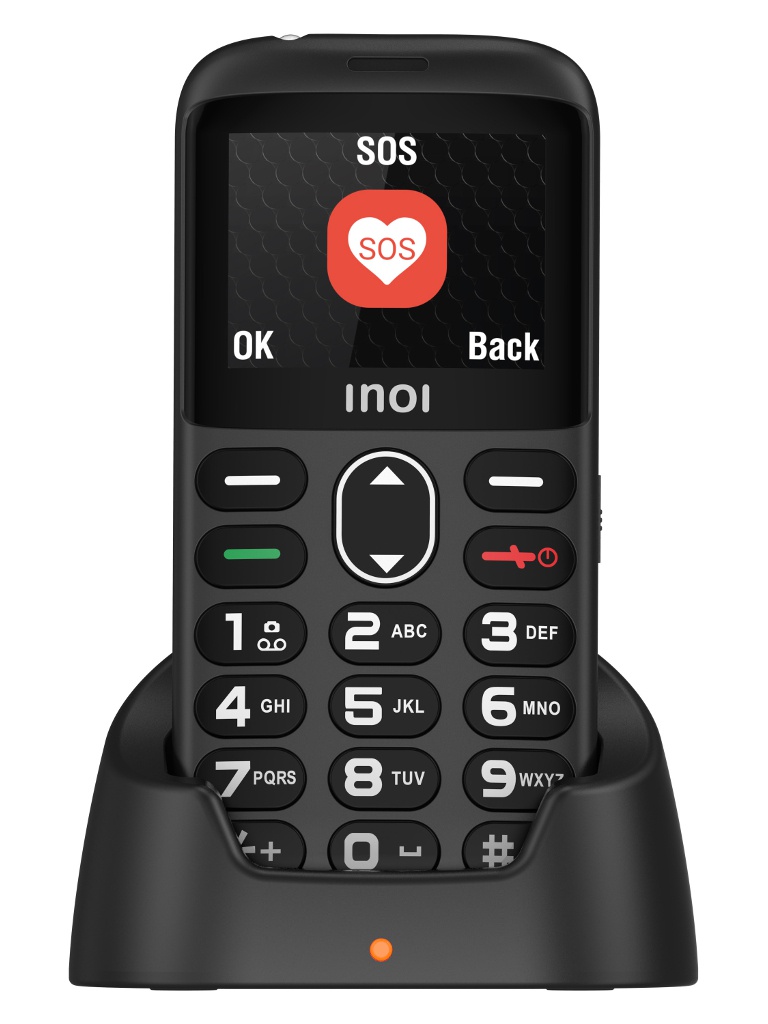 Сотовый телефон Inoi 118B Black цена и фото
