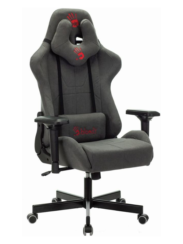 Компьютерное кресло A4Tech Bloody GC-700 игровое кресло a4tech bloody gc 150 черный с подголов крестов пластик макс вес до 120 кг