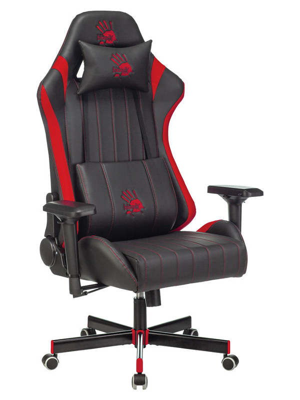 Компьютерное кресло A4Tech Bloody GC-990 игровое кресло a4tech bloody gc 150 черный с подголов крестов пластик макс вес до 120 кг
