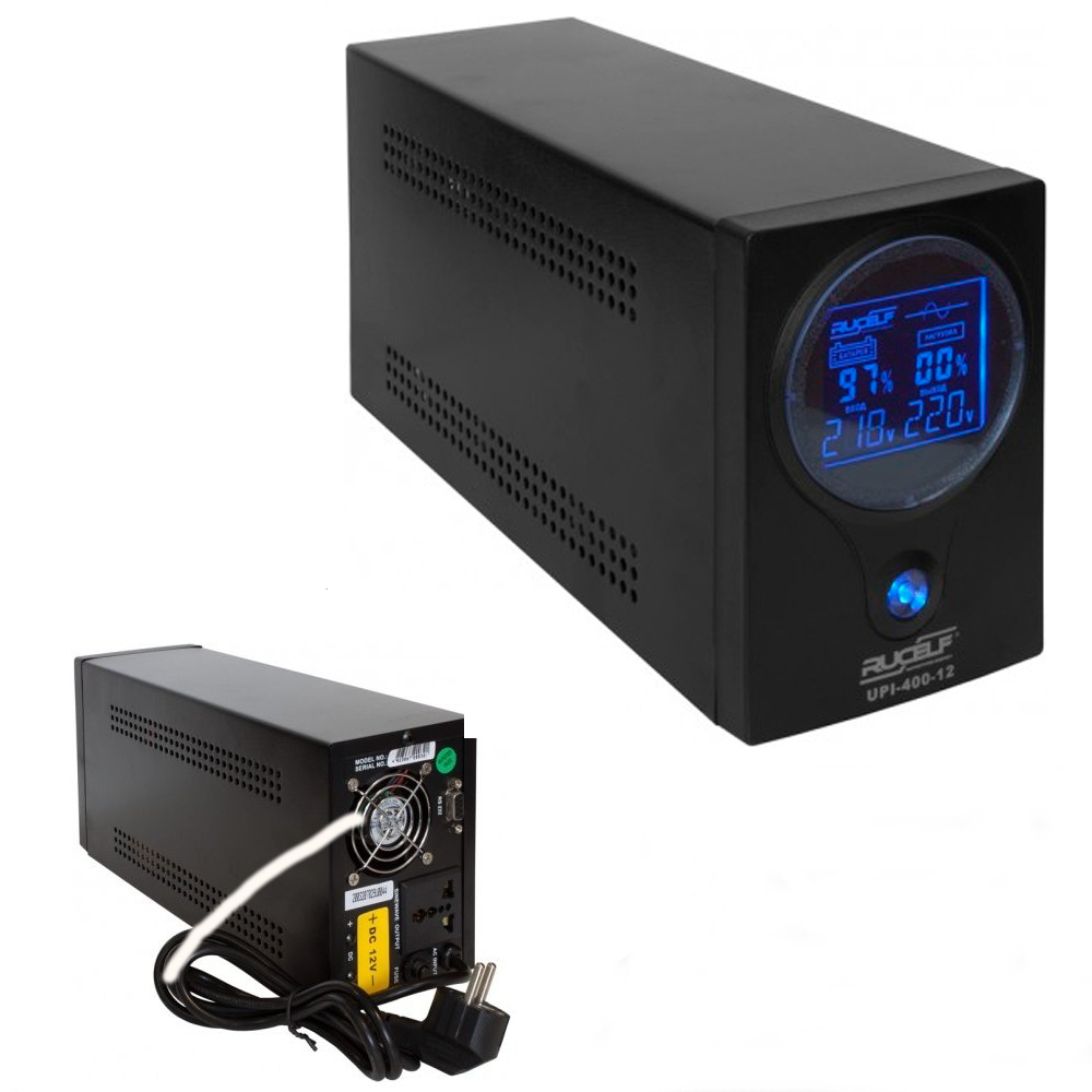 

Источник бесперебойного питания Rucelf UPI-400-12-EL, UPI-400-12-EL