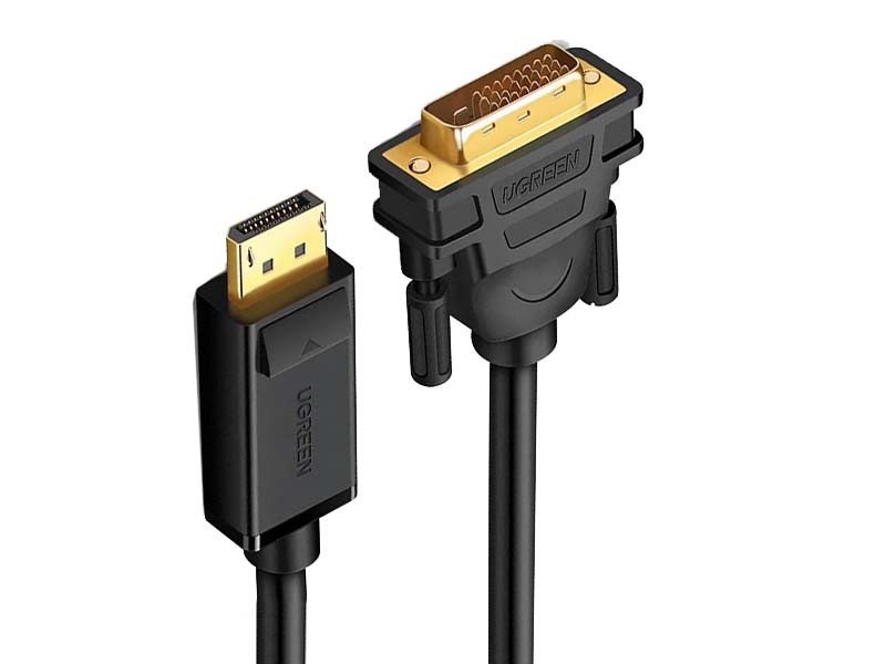 

Аксессуар Ugreen DisplayPort - DVI 2m 10221, 10221