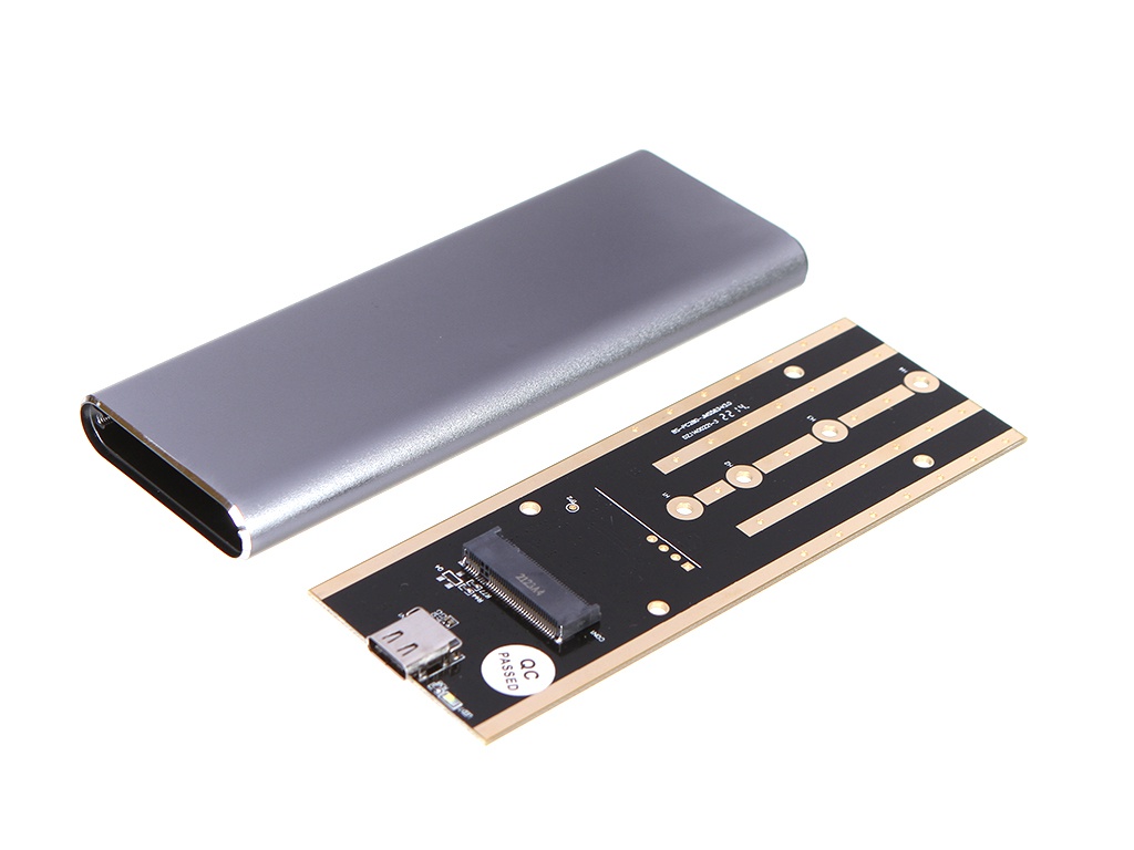 Внешний корпус Espada USB 3.1 to M.2 nMVE SSD USBnVME3 ver.2 внешний корпус для m 2 ngff espada e9023u31 ver 2
