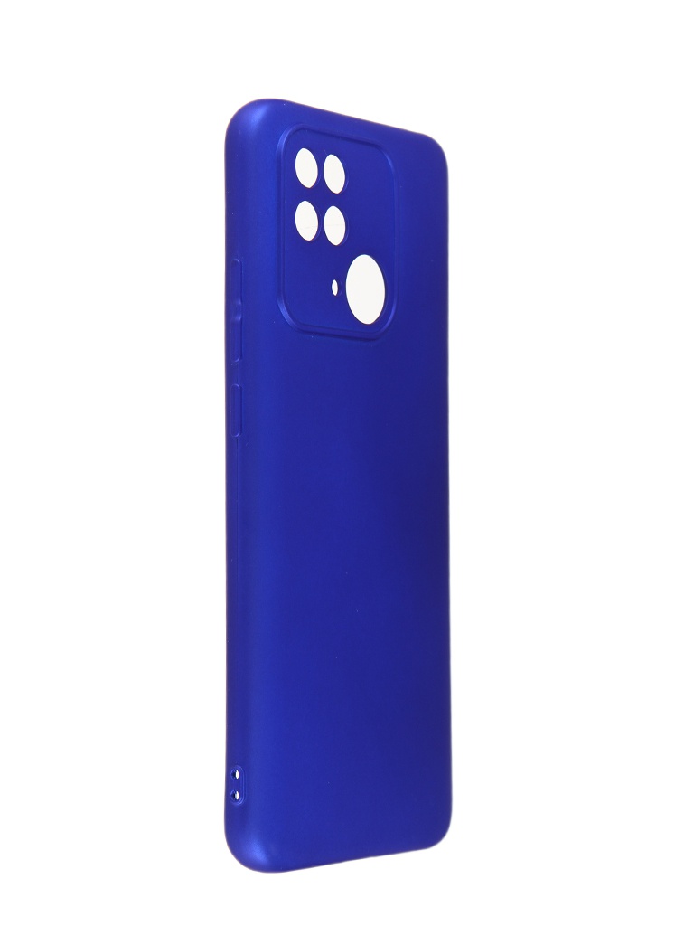 

Чехол Neypo для Xiaomi Redmi 10C Silicone Case 2.0mm Metallic Blue NSC53481, NSC53481